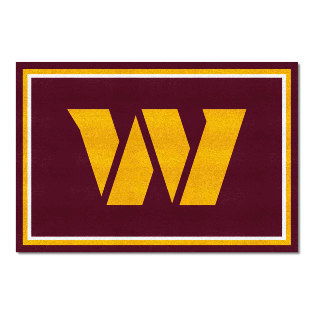 Washington Commanders 5ft. x 8 ft. Plush Area Rug - Washington Commanders