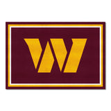 Washington Commanders 5ft. x 8 ft. Plush Area Rug - Washington Commanders