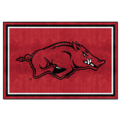 Arkansas Razorbacks 5ft. x 8 ft. Plush Area Rug - Arkansas