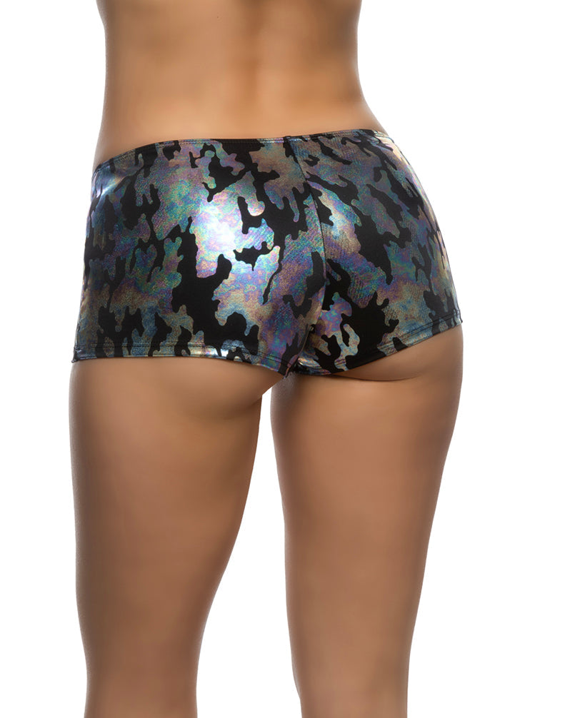 Roma Costume 1pc Low Rise Iridescent Camouflage Shorts Costume 6633 - Roma Costume - Flyclothing LLC