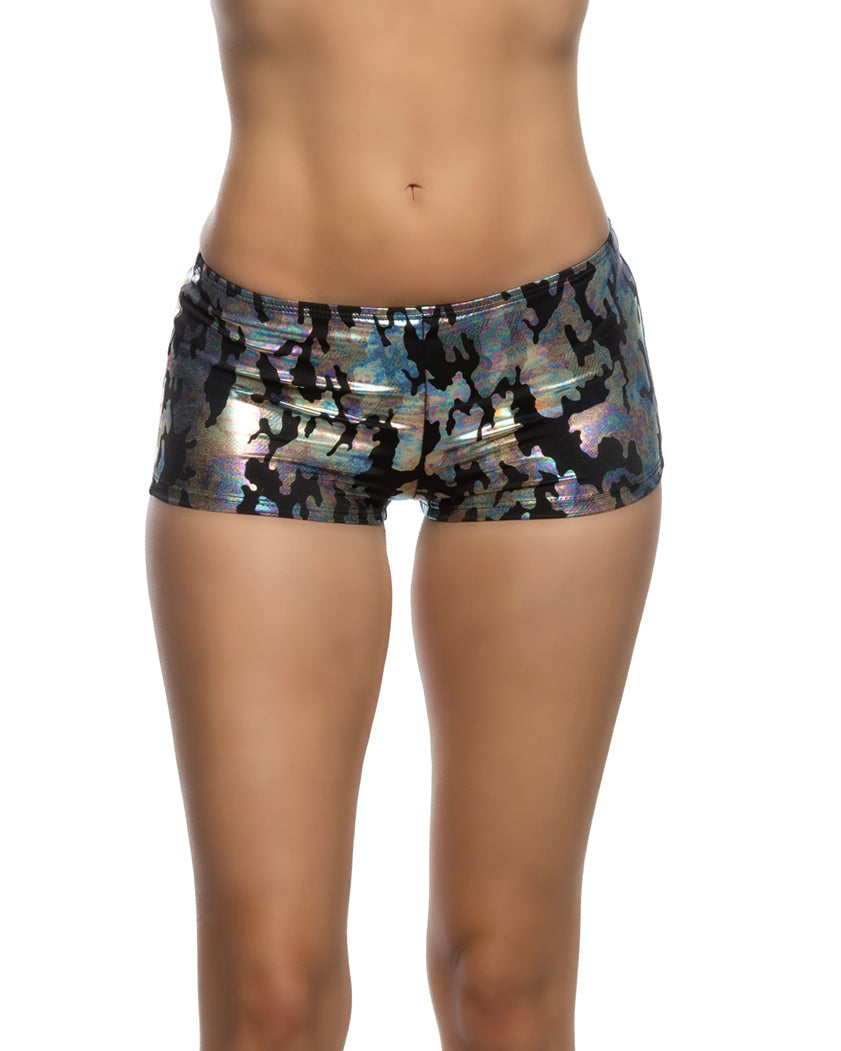 Roma Costume 1pc Low Rise Iridescent Camouflage Shorts Costume 6633 - Roma Costume - Flyclothing LLC