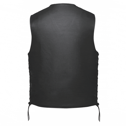 6650.NK - Mens Ultra Leather Vest