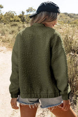 Baseball Collar Floral Quilted Jacket - Trendsi - Flyclothing LLC
