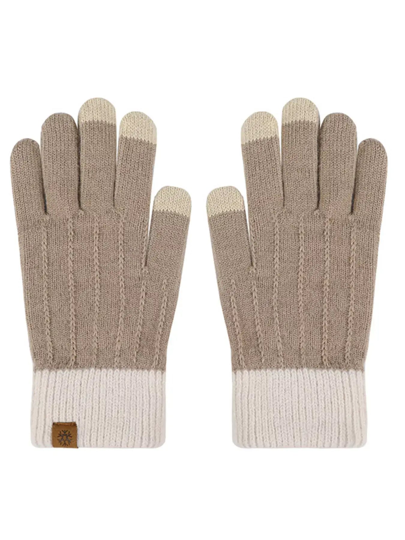 Warm Knitted Touchscreen Gloves - Trendsi - Flyclothing LLC