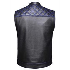 6671.03 - Mens Premium Leather Vest