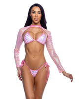 Roma Costume 6674 2PC Sequin Bikini Tie Set - Roma Costume - Flyclothing LLC