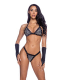 Roma Costume 6678 2PC Fully Bedazzled Rhinestone Bikini Set - Roma Costume