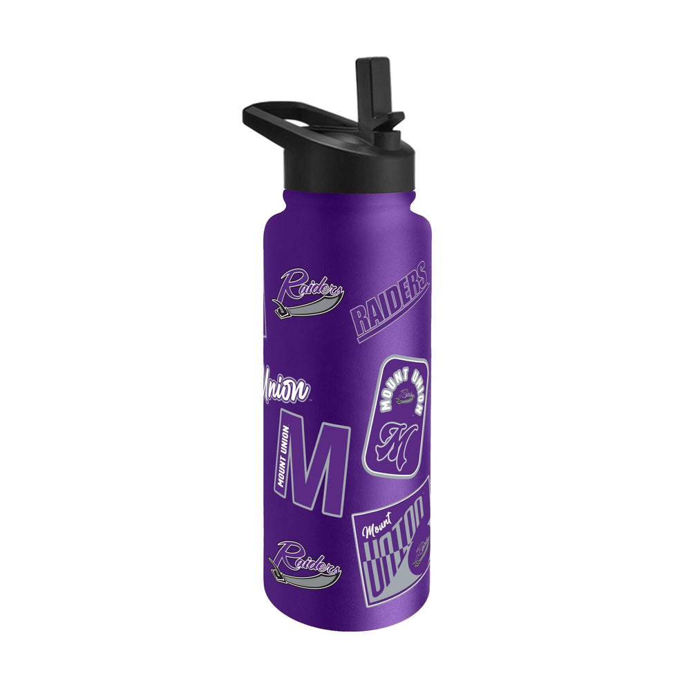 Mount Union 34oz Dreamweave Quencher Bottle - Logo Brands - Flyclothing LLC