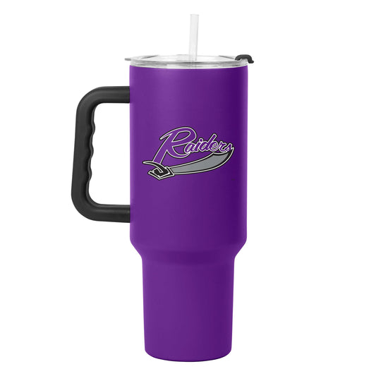 Mount Union 40oz Flipside Powder Coat Tumbler - Logo Brands - Flyclothing LLC