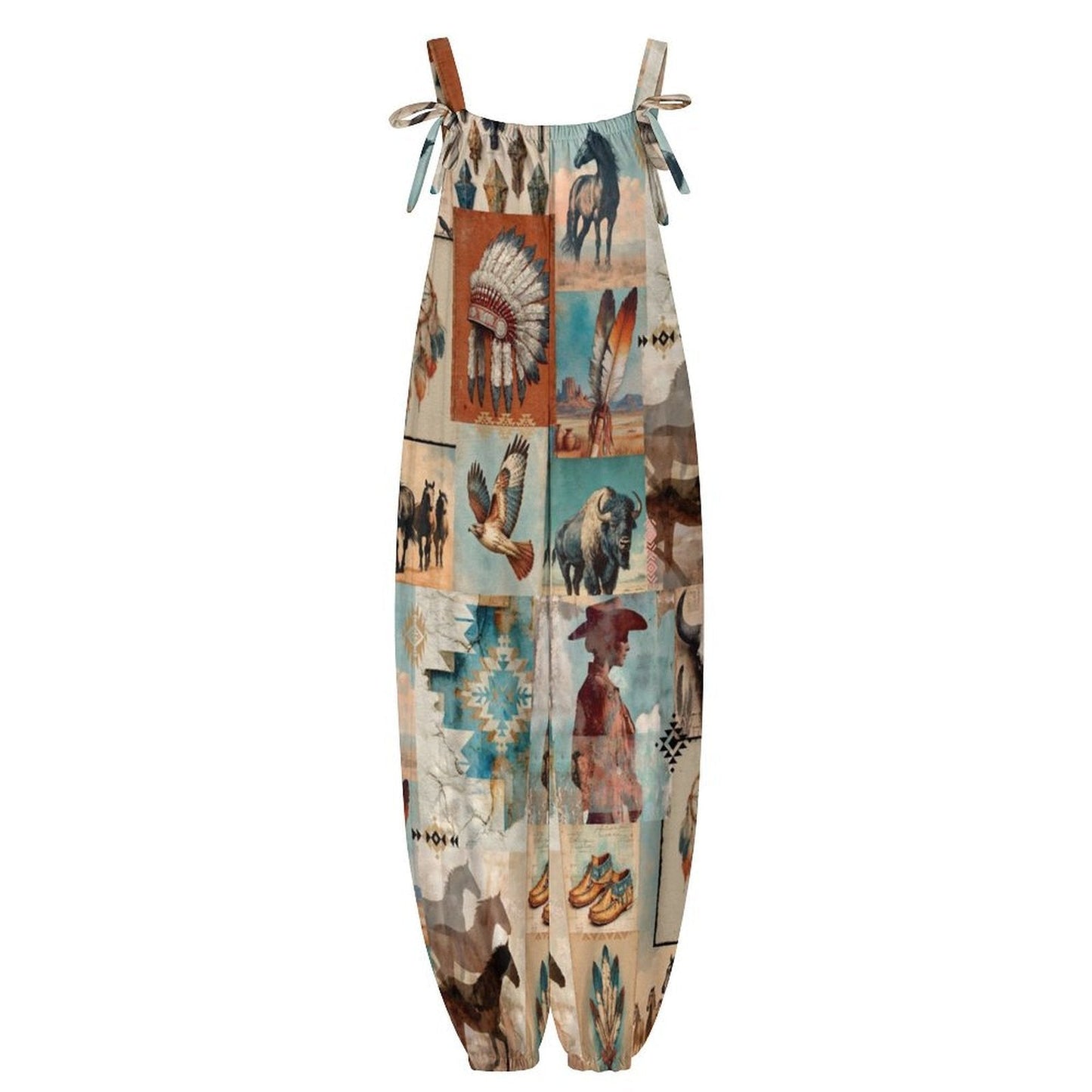 Baha Ranch Bohemian Dreams Overalls Jumpsuit