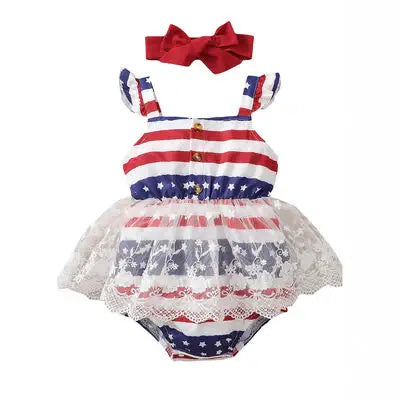 Lace Detail Square Neck Bodysuit with Headband - Trendsi - Flyclothing LLC