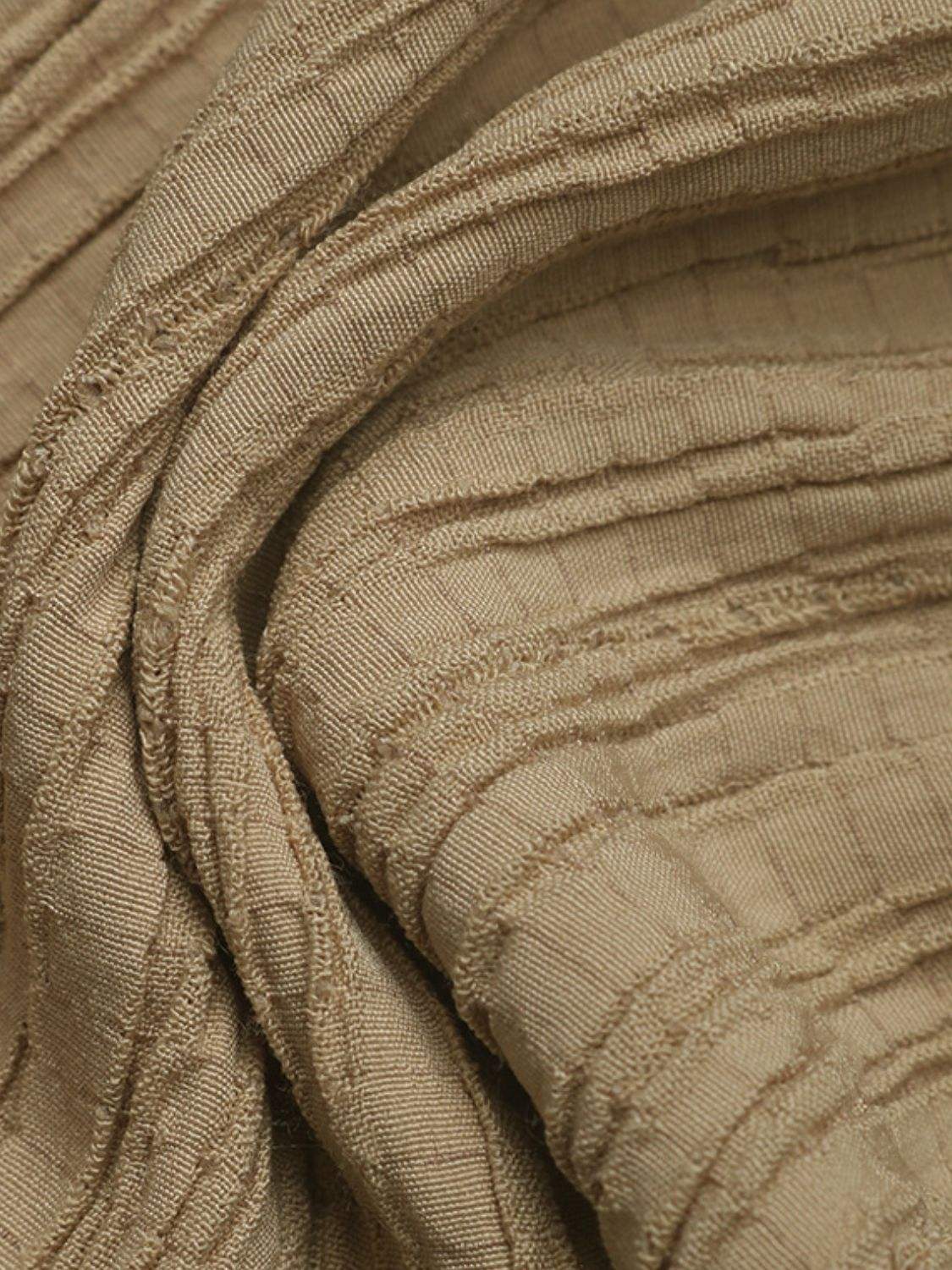 Textured High Waist Joggers - Trendsi - Flyclothing LLC