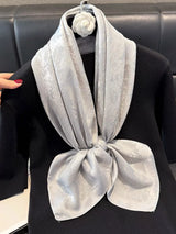 Lightweight Silk Scarf - Trendsi - Flyclothing LLC