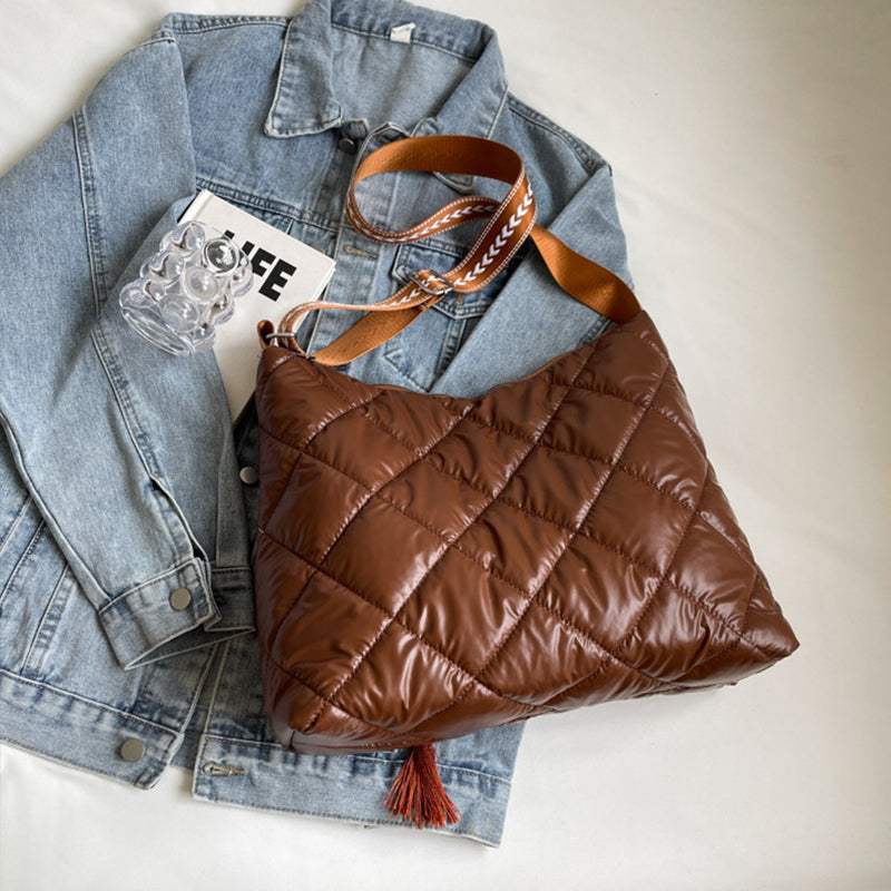 Quilted Nylon Travel Bag - Trendsi - Flyclothing LLC