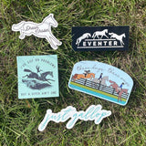 Dapplebay Eventing Sticker Pack - Breeches.com - Flyclothing LLC