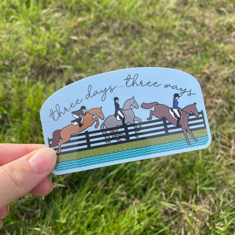 Dapplebay Eventing Sticker Pack - Breeches.com - Flyclothing LLC