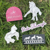 Dapplebay Dressage Sticker Pack - Breeches.com - Flyclothing LLC