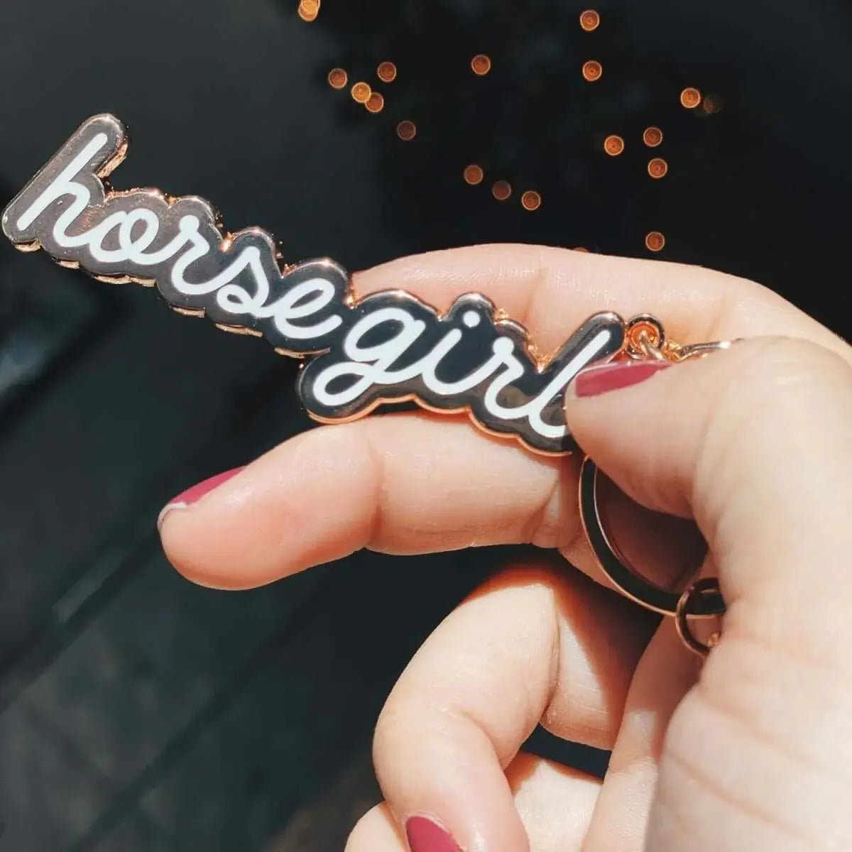 Dapplebay Horse Girl - Keychain - Breeches.com - Flyclothing LLC