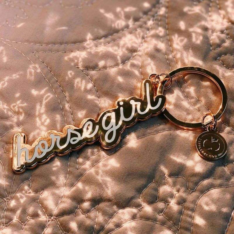 Dapplebay Horse Girl - Keychain - Breeches.com - Flyclothing LLC