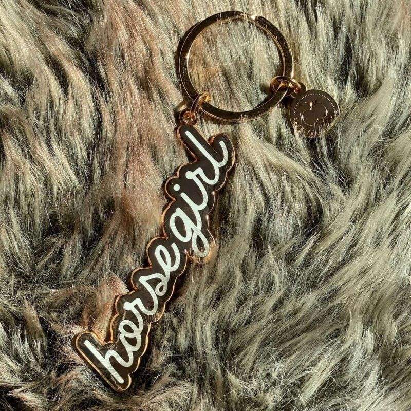 Dapplebay Horse Girl - Keychain - Breeches.com - Flyclothing LLC