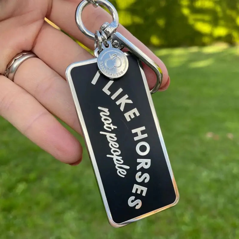 Dapplebay I Like Horses - Keychain - Breeches.com - Flyclothing LLC