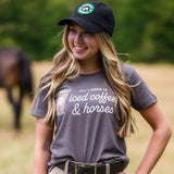 Dapplebay Iced Coffee & Horses Tee - Breeches.com - Flyclothing LLC