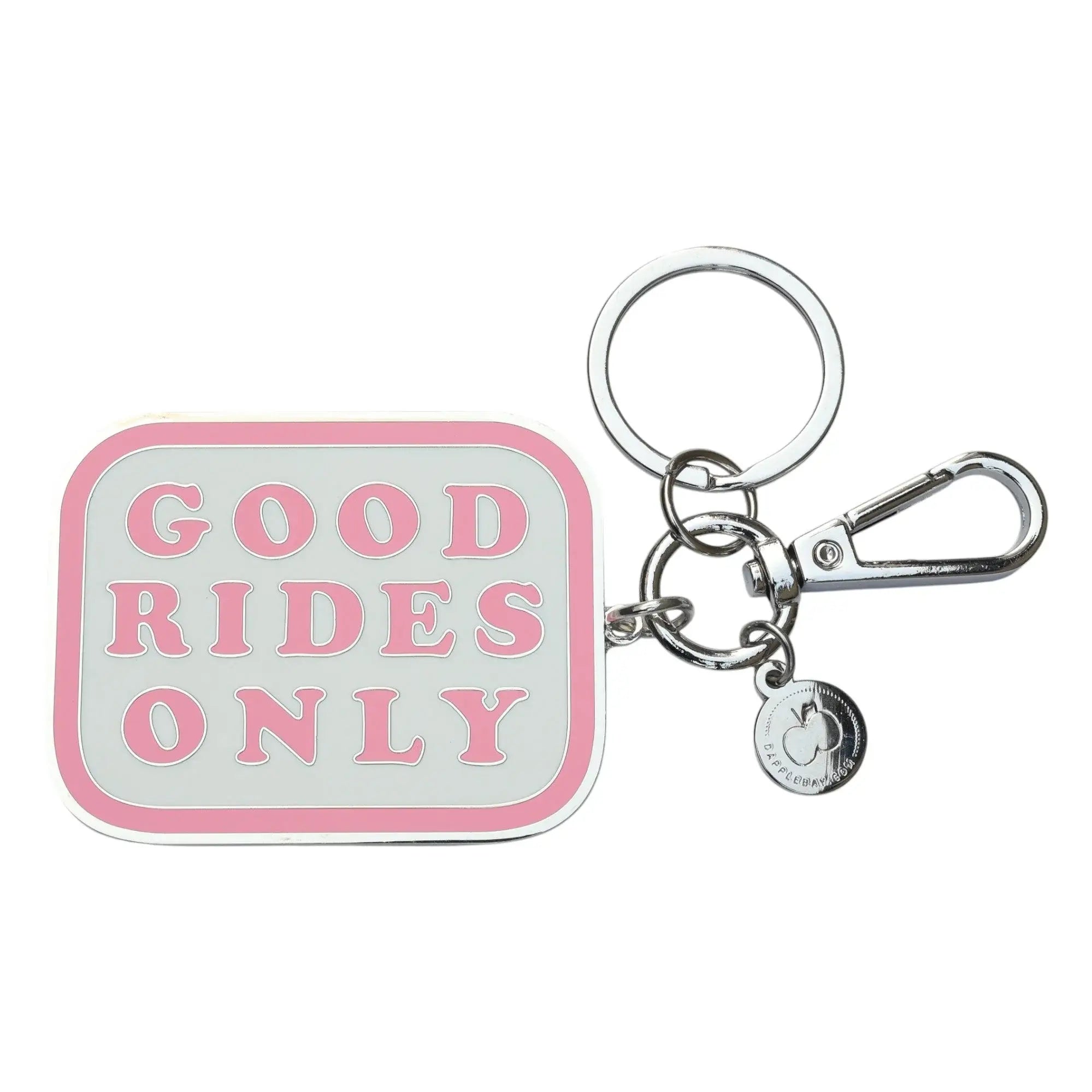 Dapplebay Good Rides Only - Keychain - Breeches.com - Flyclothing LLC
