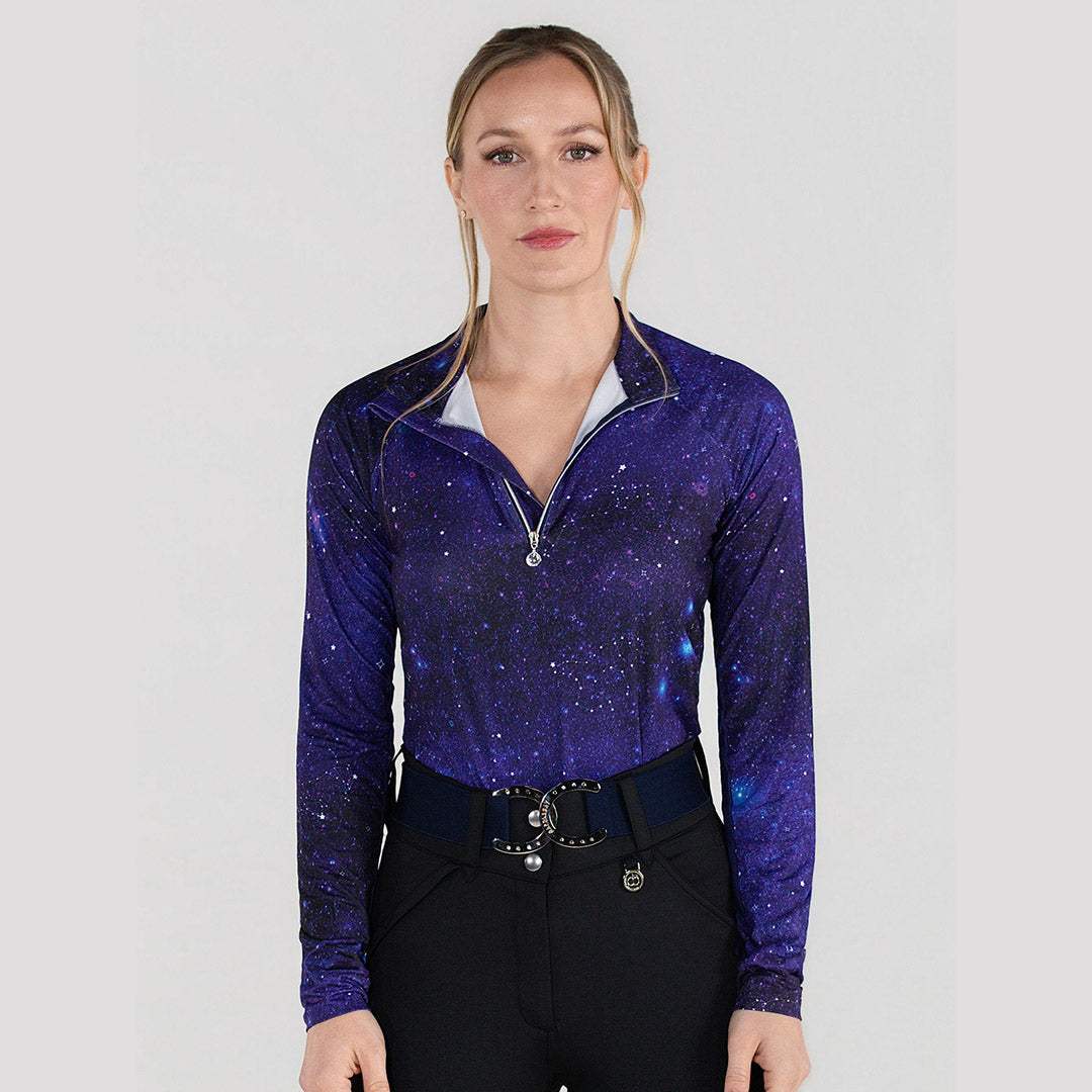Dapplebay Constellation 1/4 Zip Light Riding Top - Breeches.com - Flyclothing LLC