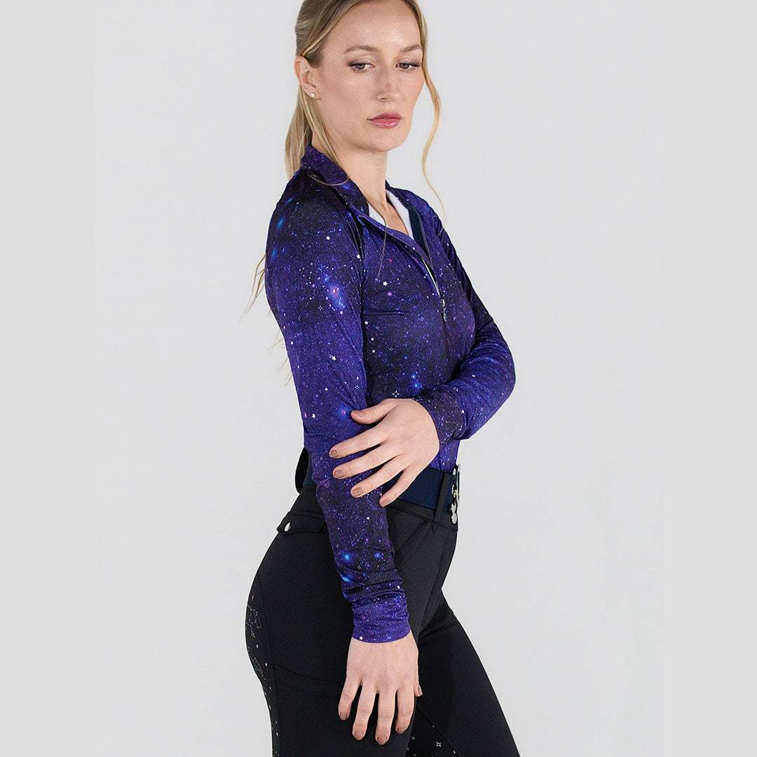 Dapplebay Constellation 1/4 Zip Light Riding Top - Breeches.com - Flyclothing LLC