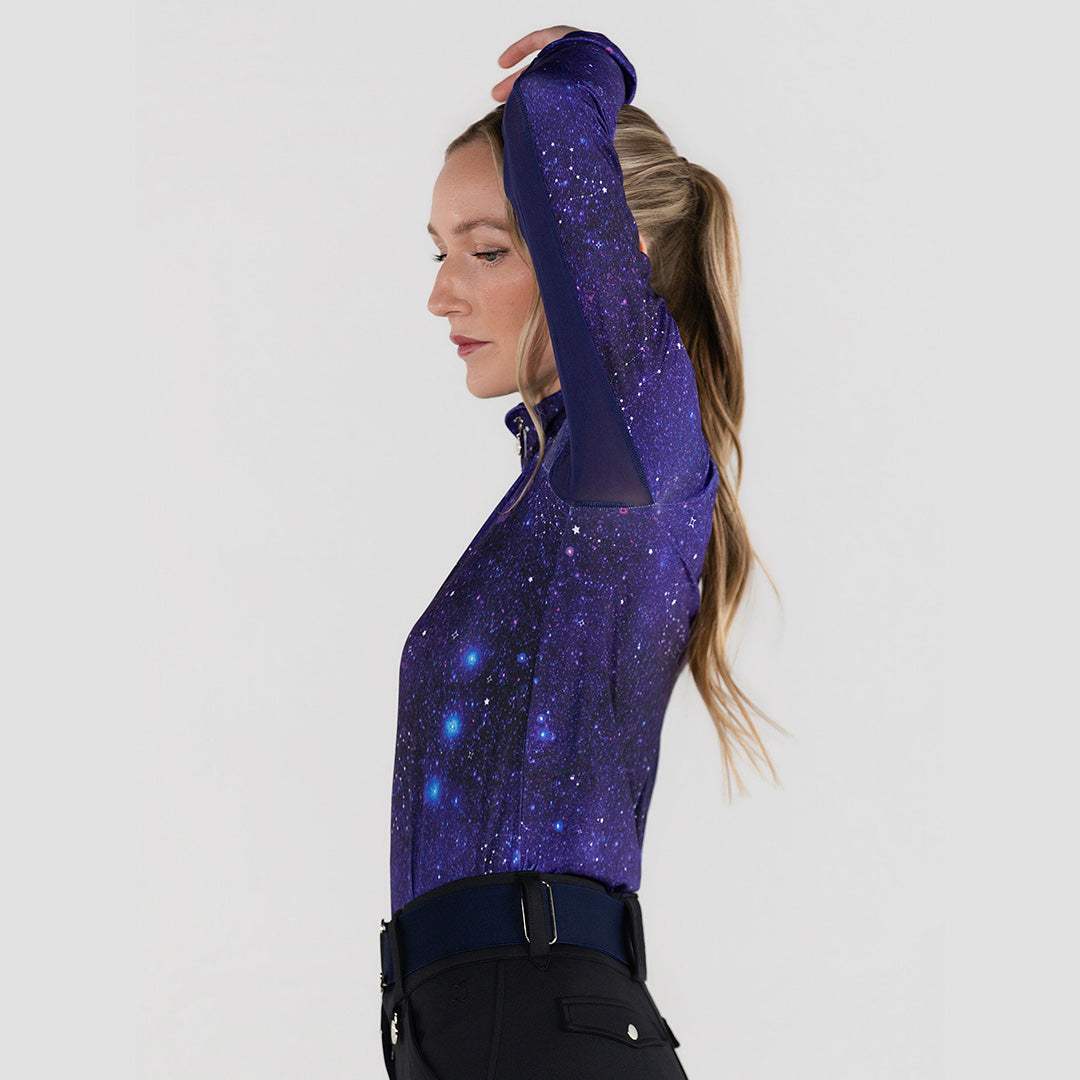 Dapplebay Constellation 1/4 Zip Light Riding Top - Breeches.com - Flyclothing LLC