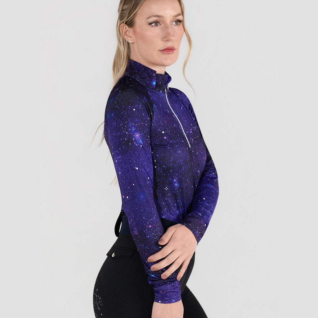 Dapplebay Constellation 1/4 Zip Light Riding Top - Breeches.com - Flyclothing LLC