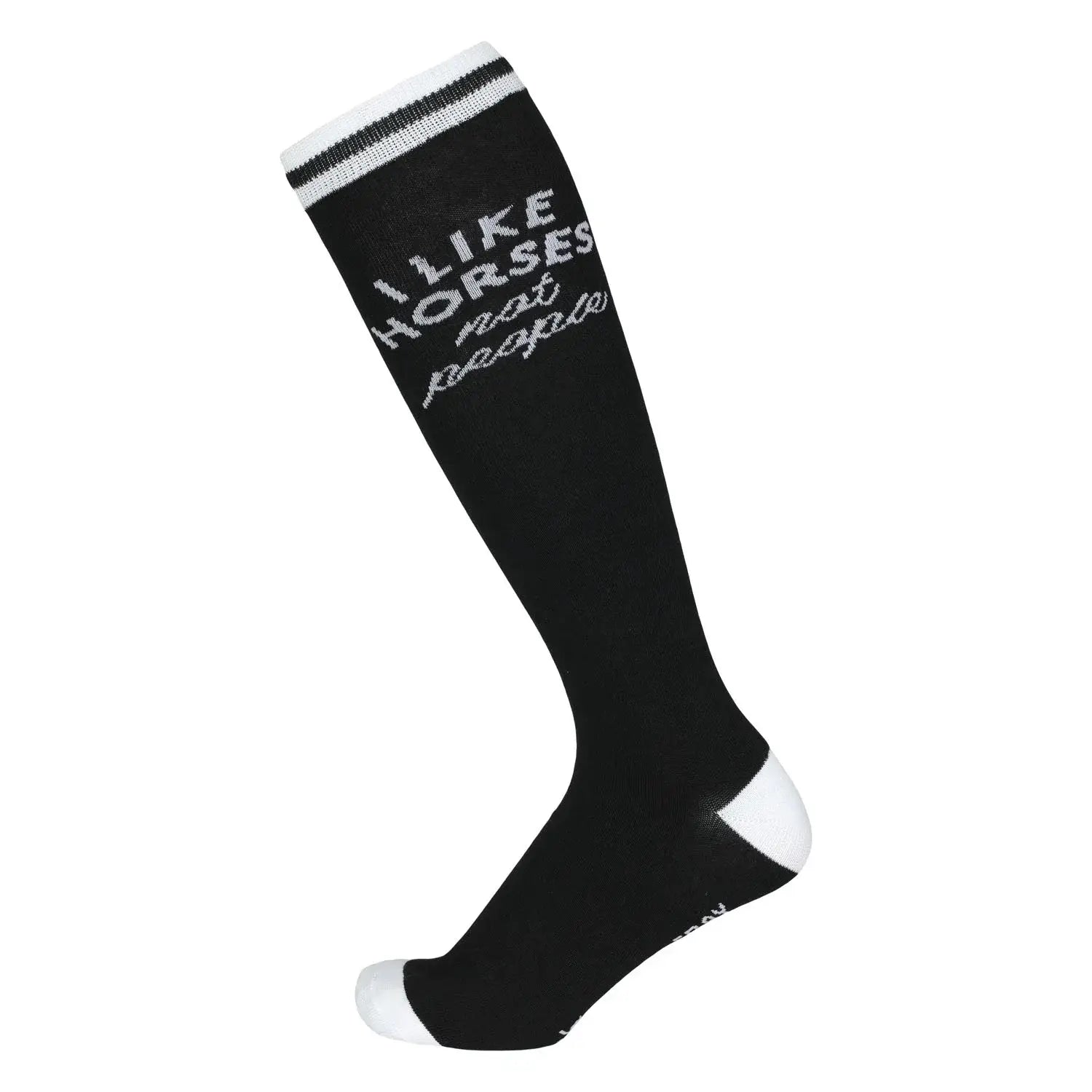 Dapplebay Knit Boot Socks-I Like Horses - Breeches.com - Flyclothing LLC