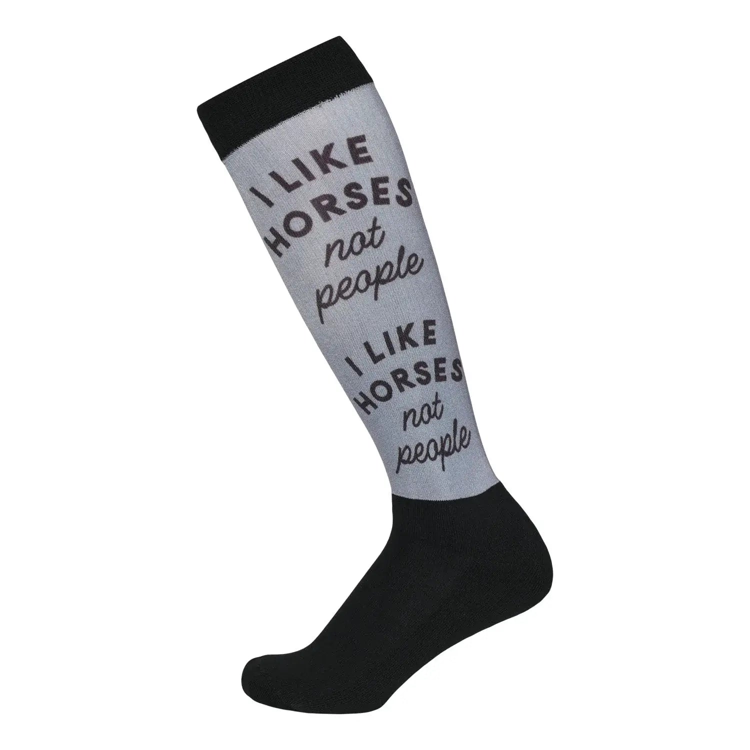 Dapplebay Slick Boot Socks-I Like Horses - Breeches.com - Flyclothing LLC