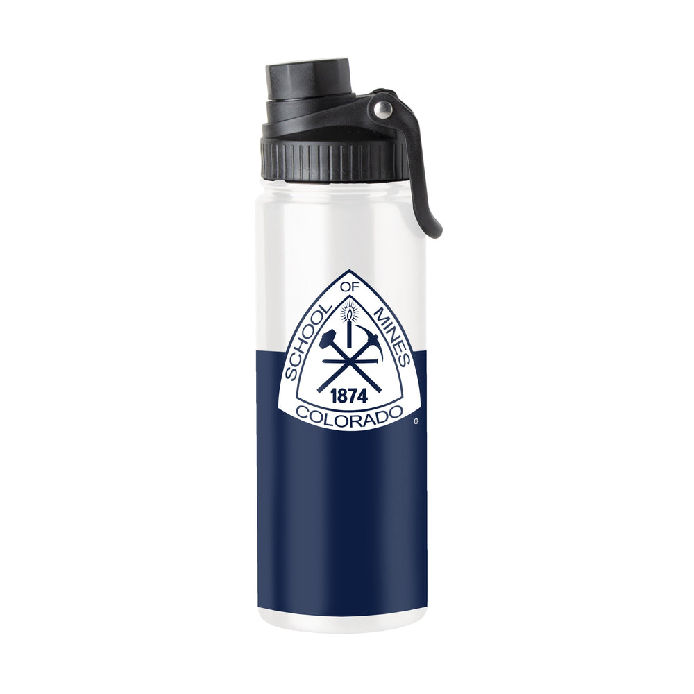 Colorado School of Mines 21oz Colorblock Twist Top Water Bottle