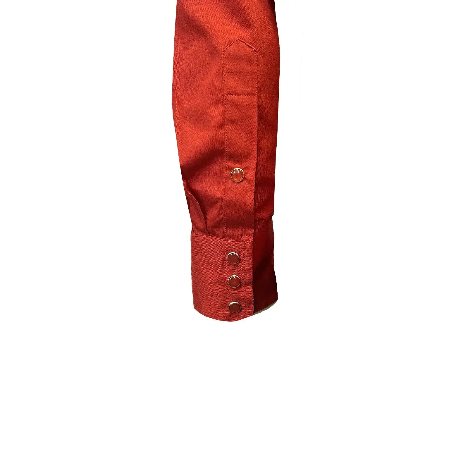 Men's Vintage 2-Tone Red & Native Pattern Embroidered Western Shirt - Rockmount Ranch Wear - Flyclothing LLC