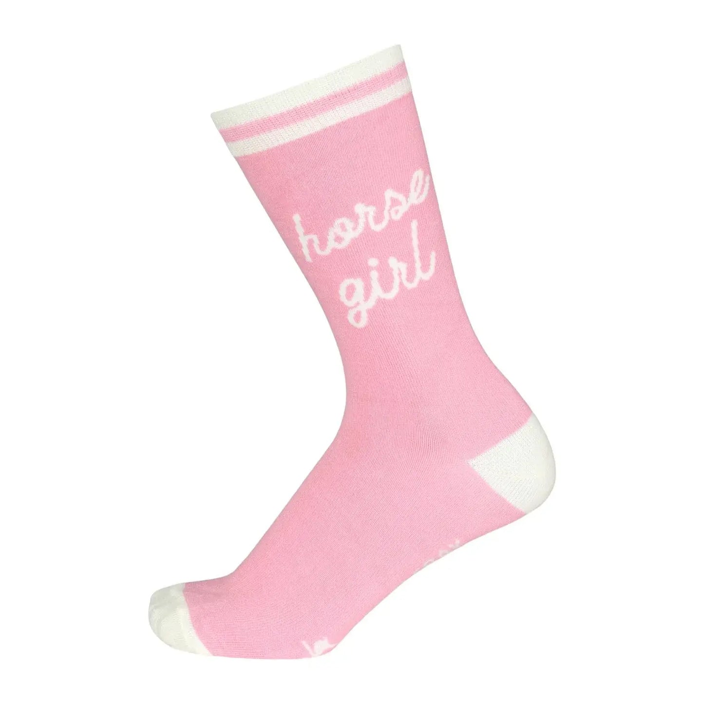 Dapplebay Knit Crew Socks-Horse Girl - Breeches.com - Flyclothing LLC