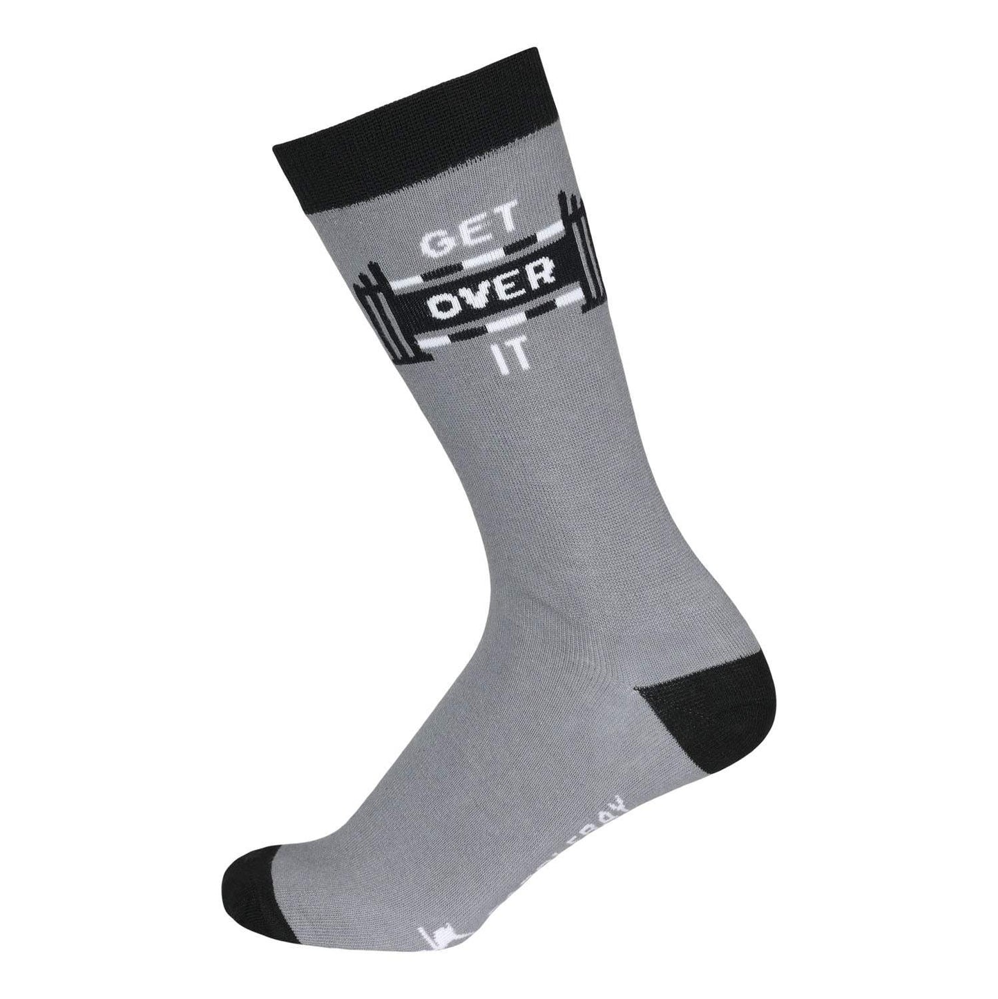 Dapplebay Knit Crew Socks-Get Over It - Breeches.com - Flyclothing LLC