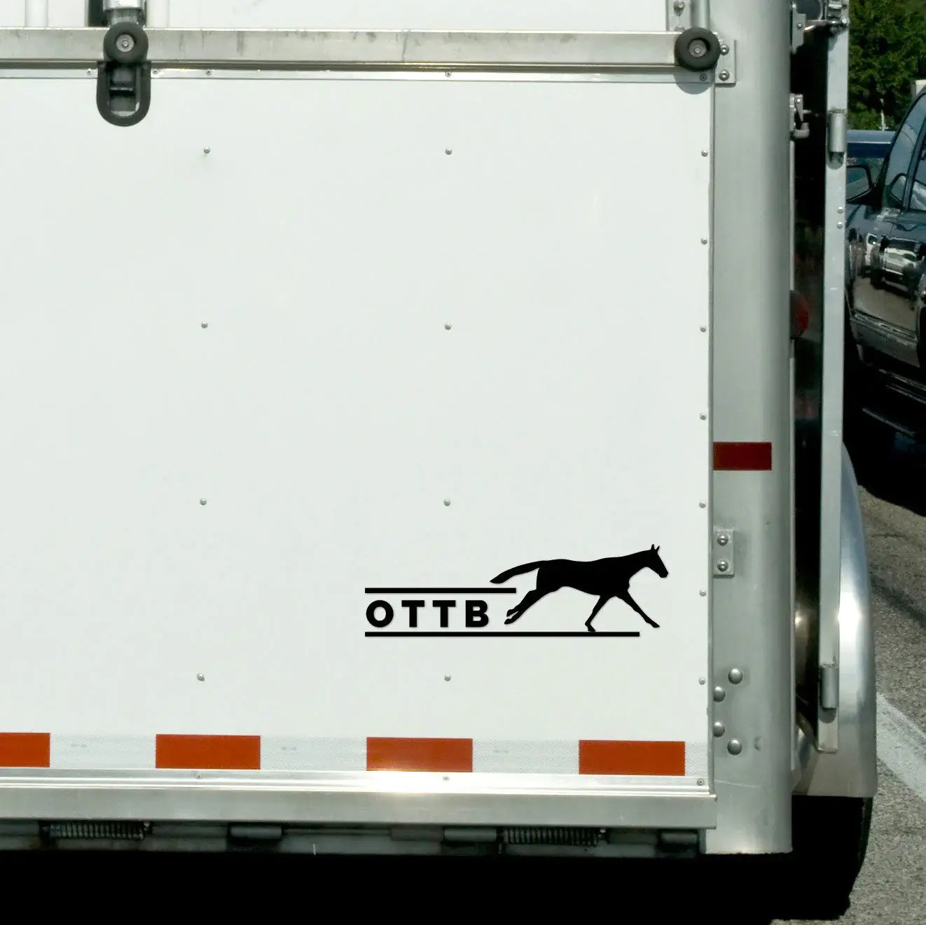 Dapplebay OTTB - Vinyl Decal-Black - Breeches.com - Flyclothing LLC