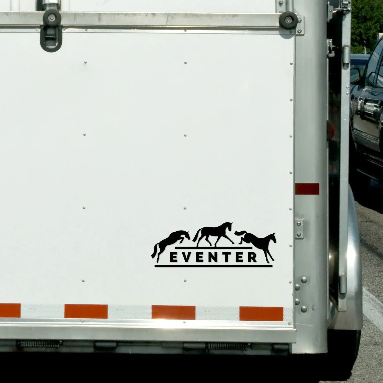 Dapplebay Eventer - Vinyl Decal-Black - Breeches.com - Flyclothing LLC