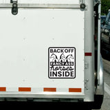 Dapplebay Fancy A$$ Horses - Horse Trailer Decal - Breeches.com - Flyclothing LLC