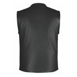 Blackout- Mens Ultra Leather Vest