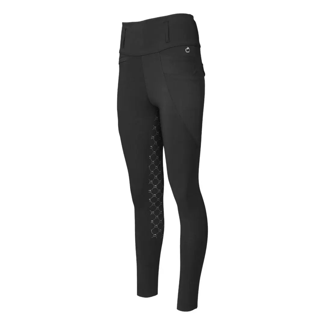 Dapplebay Essential Full Seat Tights-Black - Breeches.com - Flyclothing LLC