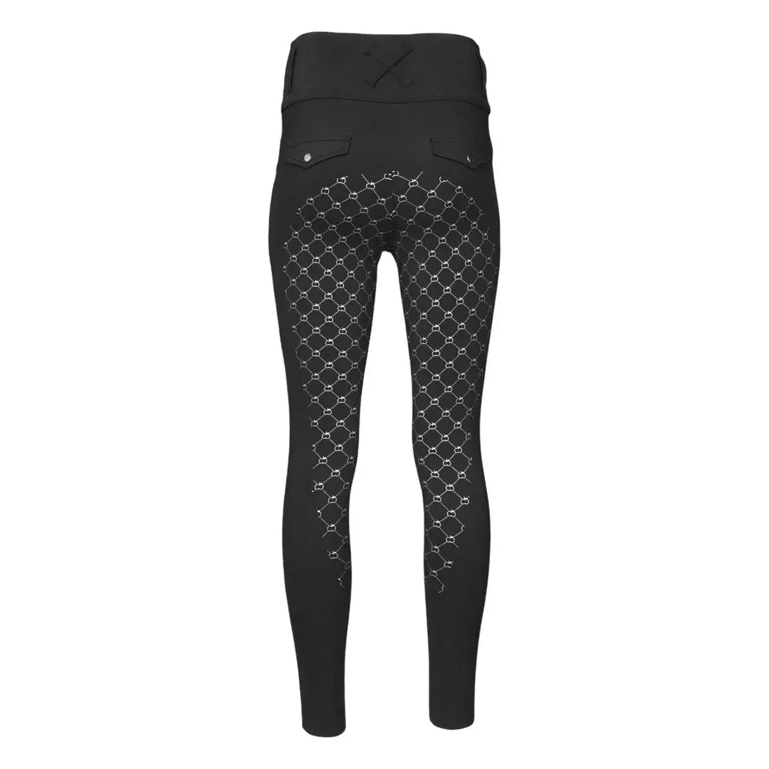 Dapplebay Essential Full Seat Tights-Black - Breeches.com - Flyclothing LLC