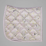 Dapplebay Dragonfly Meadow Dressage Saddle Pad-Light Pink