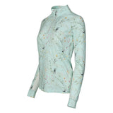 Dapplebay Dragonfly Meadow 1/4 Zip Riding Top - Long Sleeve - Breeches.com - Flyclothing LLC