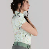 Dapplebay Dragonfly Meadow 1/4 Zip Riding Top - Short Sleeve - Breeches.com - Flyclothing LLC