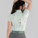 Dapplebay Dragonfly Meadow 1/4 Zip Riding Top - Short Sleeve - Breeches.com - Flyclothing LLC