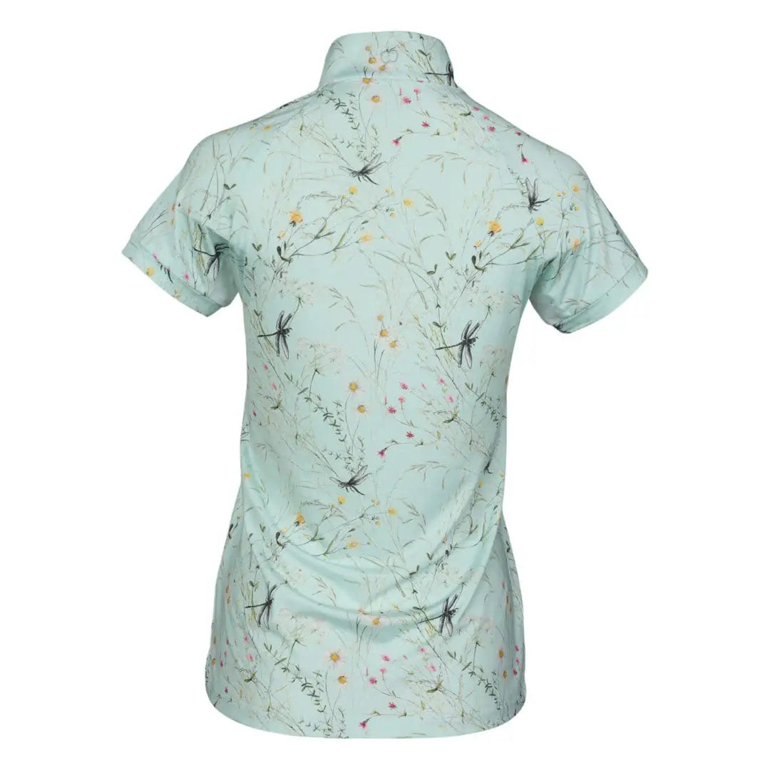 Dapplebay Dragonfly Meadow 1/4 Zip Riding Top - Short Sleeve - Breeches.com - Flyclothing LLC