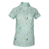 Dapplebay Dragonfly Meadow 1/4 Zip Riding Top - Short Sleeve - Breeches.com - Flyclothing LLC