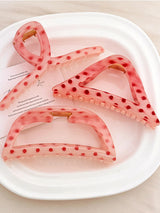 PC Polka Dot Hair Claw Clip - Trendsi - Flyclothing LLC